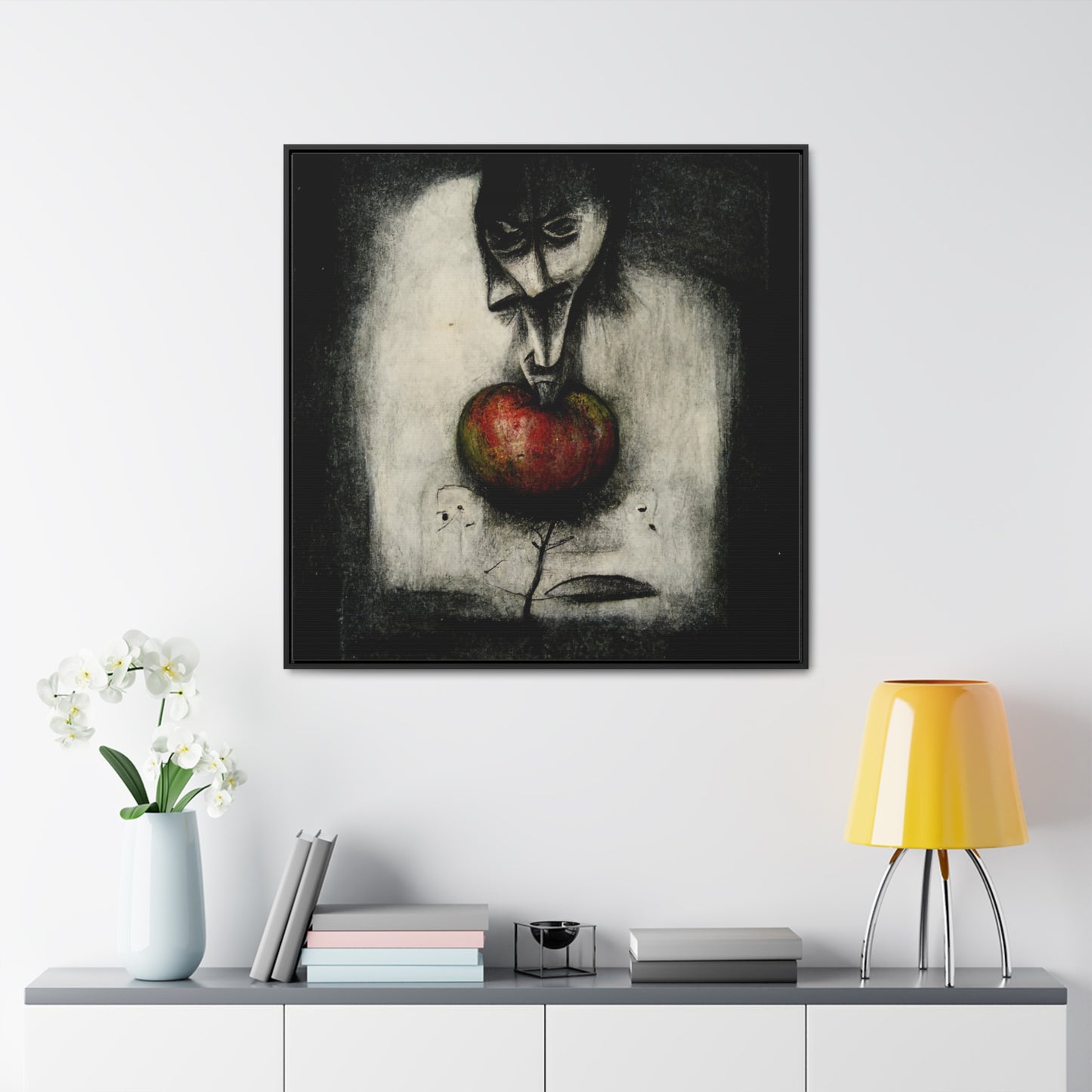 Apple 7, Valentinii, Gallery Canvas Wraps, Square Frame