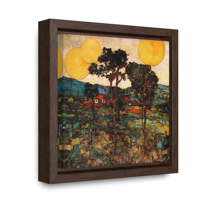 Land of the Sun 42, Valentinii, Gallery Canvas Wraps, Square Frame