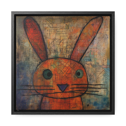 Rabbit 8, Gallery Canvas Wraps, Square Frame