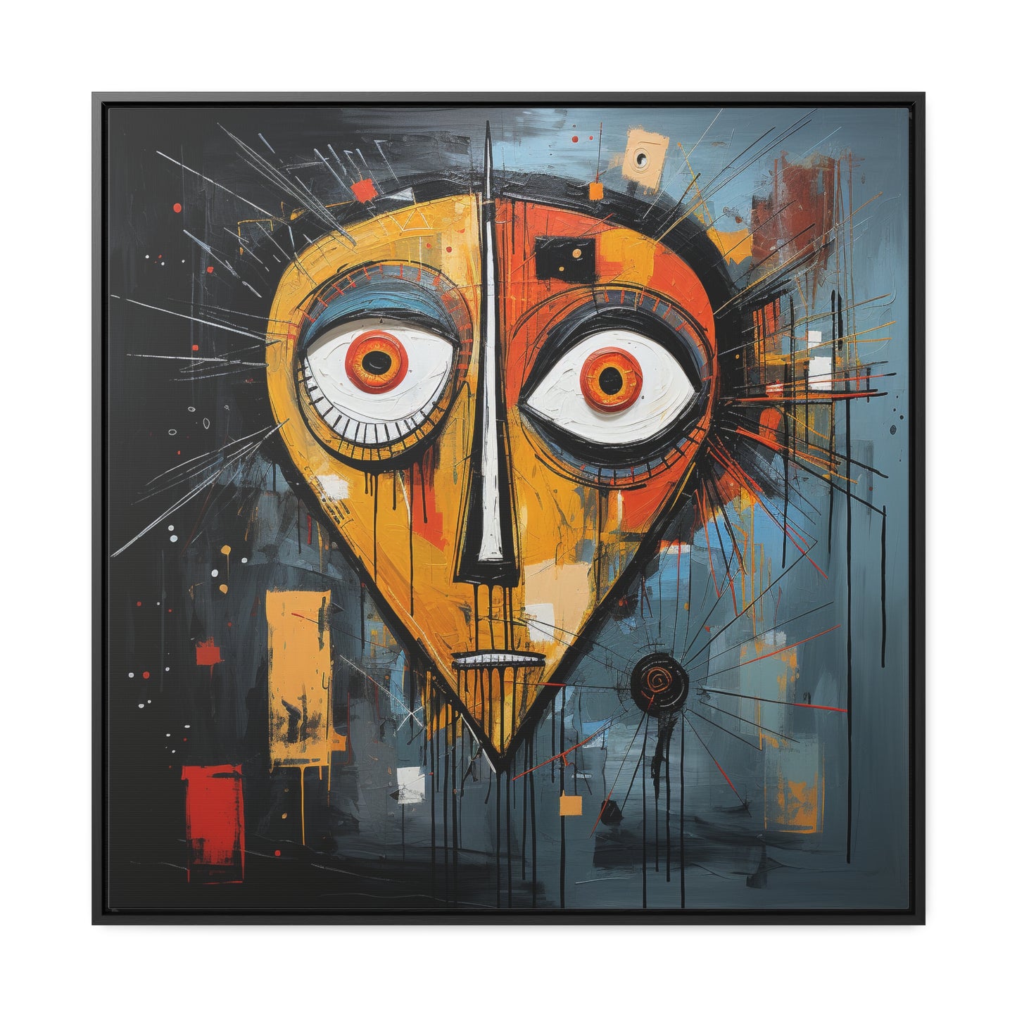 Noel, Gallery Canvas Wraps, Square Frame