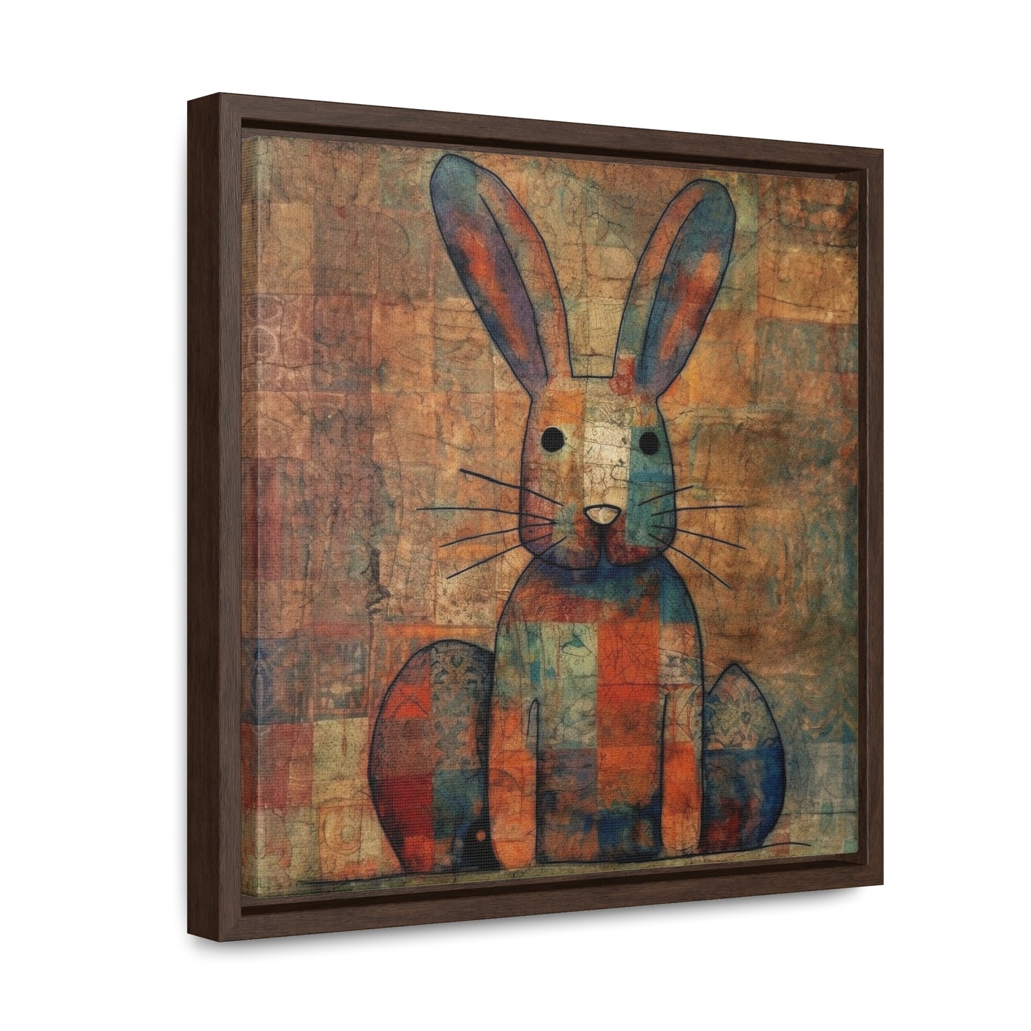 Rabbit 23, Gallery Canvas Wraps, Square Frame