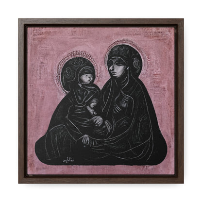 Mary and the Child 7, Valentinii, Gallery Canvas Wraps, Square Frame