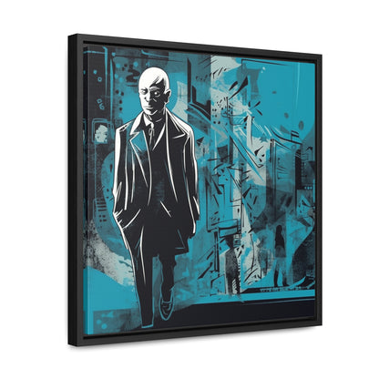 Sad Man 14, Valentinii, Gallery Canvas Wraps, Square Frame