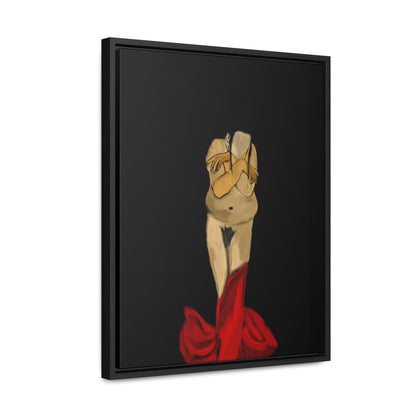 Shame, Original Eduard Pavel, Gallery Canvas Wraps, Vertical Frame