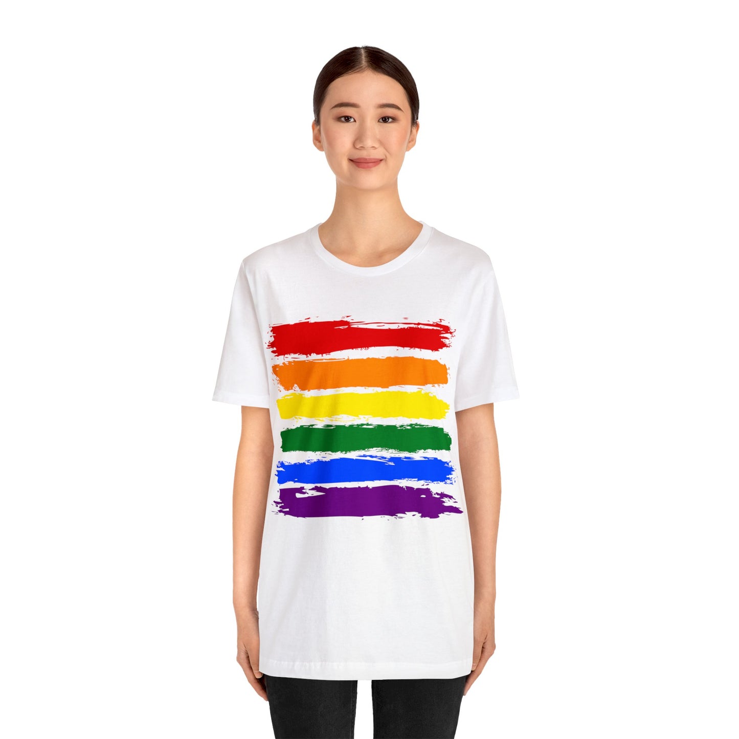 Rainbow, Unisex Jersey Short Sleeve Tee