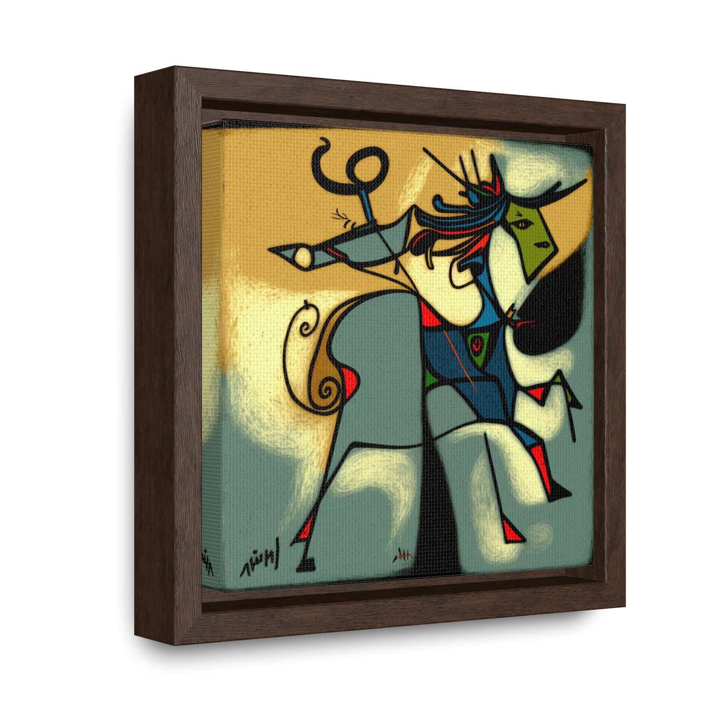 Naivia 36, Gallery Canvas Wraps, Square Frame