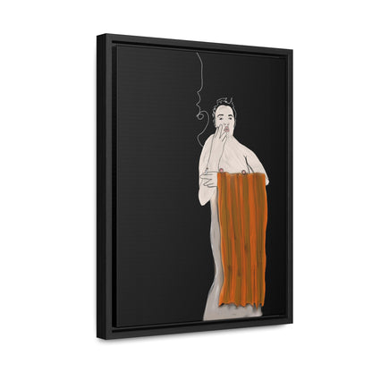 Official shame, Original Eduard Pavel, Gallery Canvas Wraps, Vertical Frame