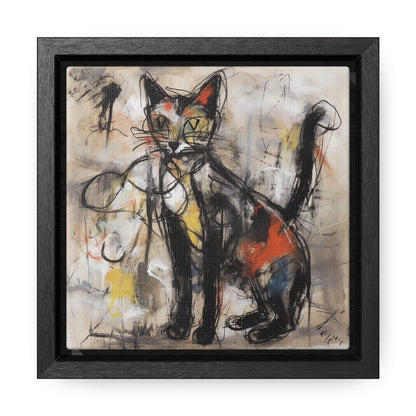 Cat 56, Gallery Canvas Wraps, Square Frame