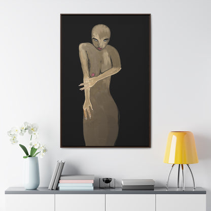 Disease, Original Eduard Pavel, Gallery Canvas Wraps, Vertical Frame