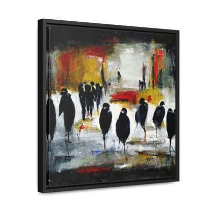 Social Seeds 5, Valentinii, Gallery Canvas Wraps, Square Frame