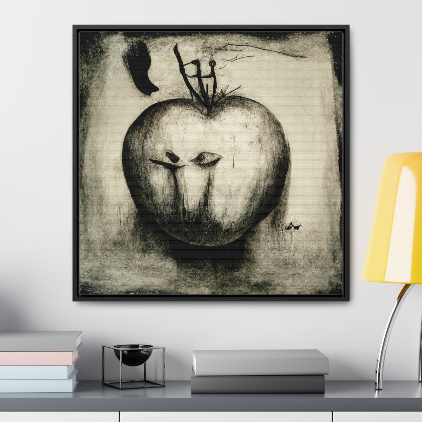 Apple 32, Valentinii, Gallery Canvas Wraps, Square Frame