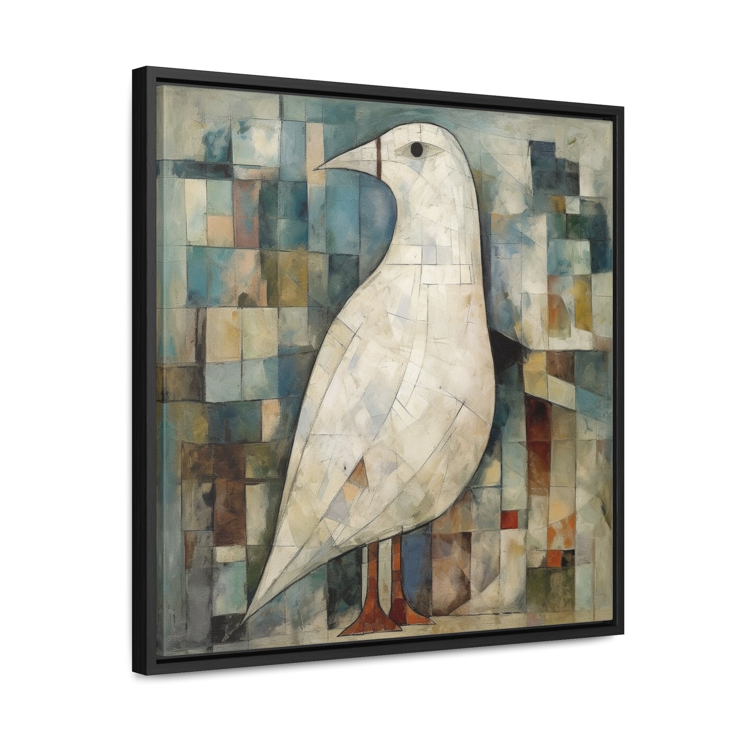 Bird 15, Gallery Canvas Wraps, Square Frame