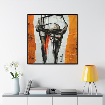 Feet and Drama 8, Valentinii, Gallery Canvas Wraps, Square Frame