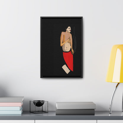 A Depressive Aladdin, Original Eduard Pavel, Gallery Canvas Wraps, Vertical Frame