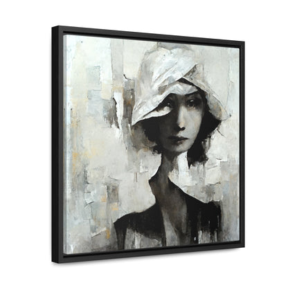 Forgotten face, Valentinii, Gallery Canvas Wraps, Square Frame