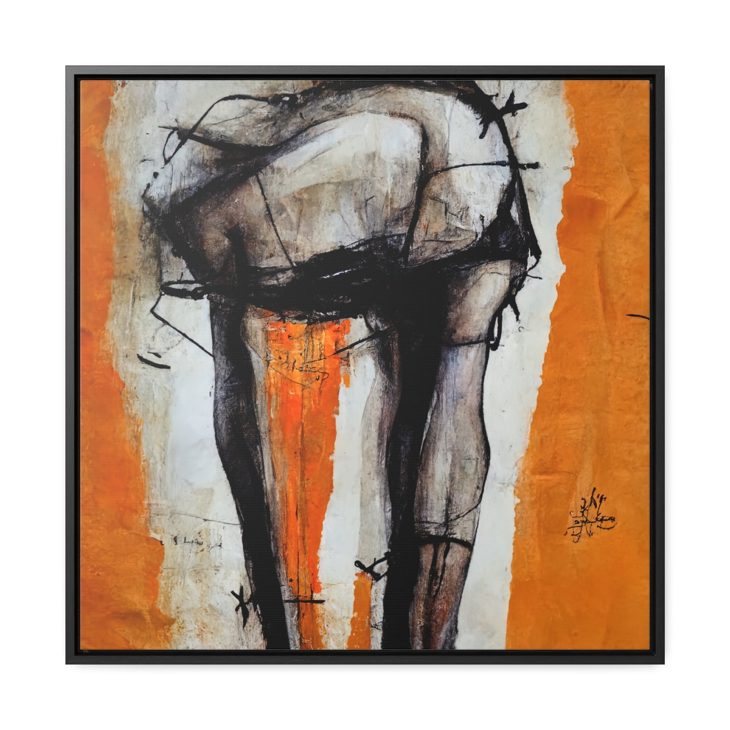 Feet and Drama 12, Valentinii, Gallery Canvas Wraps, Square Frame