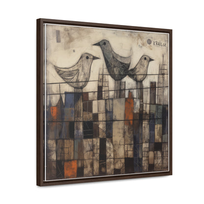 Bird 24, Gallery Canvas Wraps, Square Frame