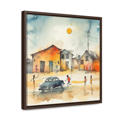 Childhood 13, Valentinii, Gallery Canvas Wraps, Square Frame