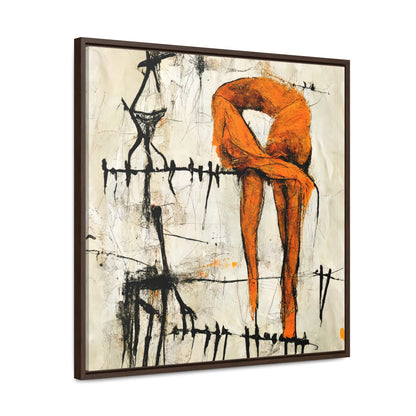 Feet and Drama 18, Valentinii, Gallery Canvas Wraps, Square Frame