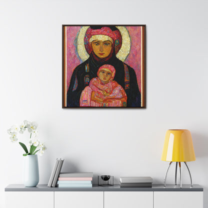 Mary and the Child 14, Valentinii, Gallery Canvas Wraps, Square Frame