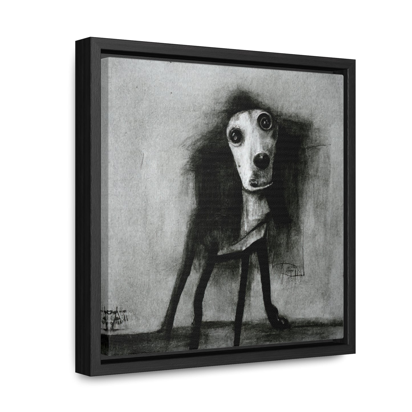 Dogs and Puppies 13, Valentinii, Gallery Canvas Wraps, Square Frame