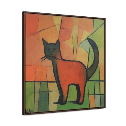 Cat 20, Gallery Canvas Wraps, Square Frame