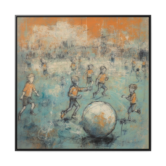 Childhood 23, Gallery Canvas Wraps, Square Frame