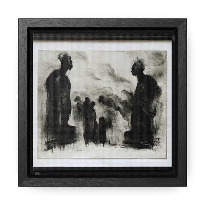 Palaeolithic Prayer 6, Valentinii, Gallery Canvas Wraps, Square Frame