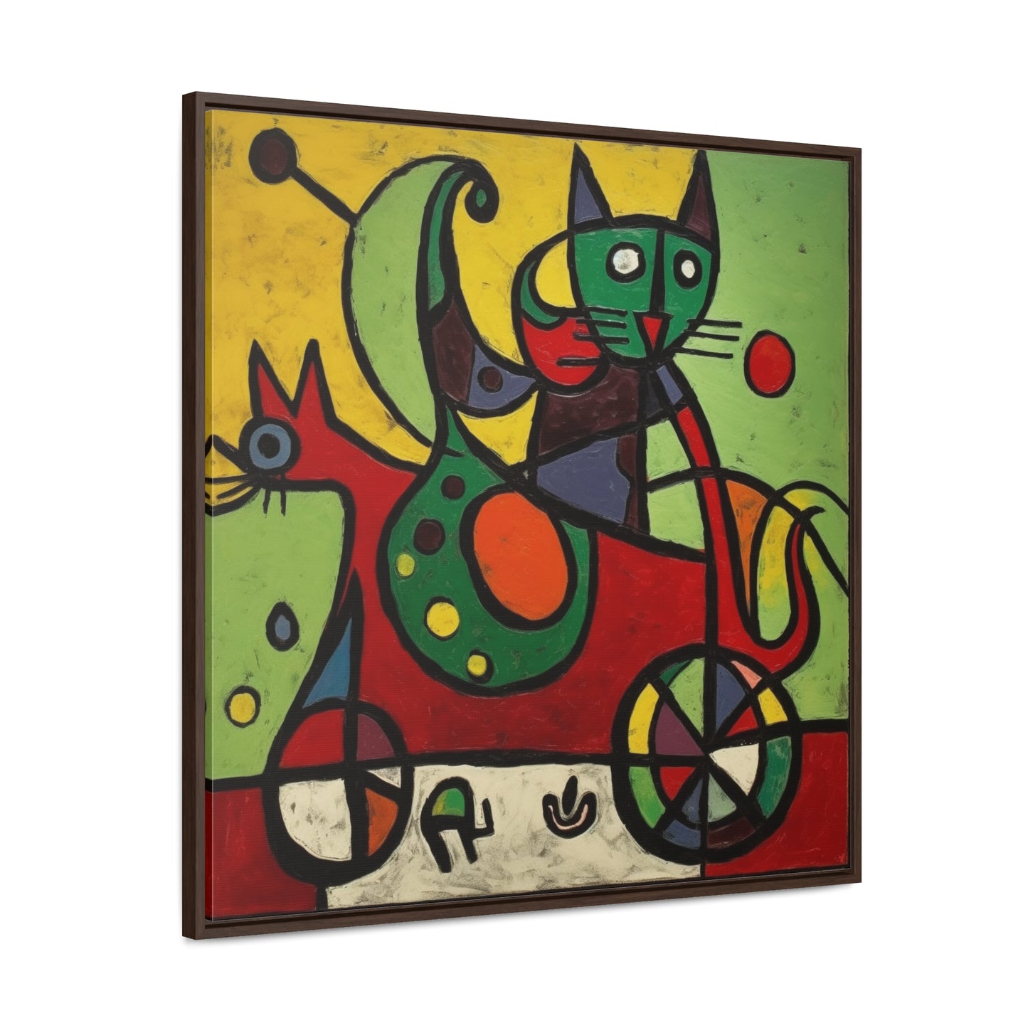 Cat 149, Gallery Canvas Wraps, Square Frame