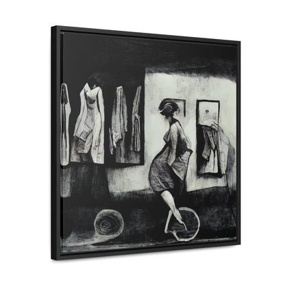 Domestic Memories 43, Valentinii, Gallery Canvas Wraps, Square Frame