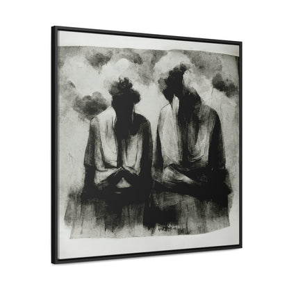 Palaeolithic Prayer 14, Valentinii, Gallery Canvas Wraps, Square Frame