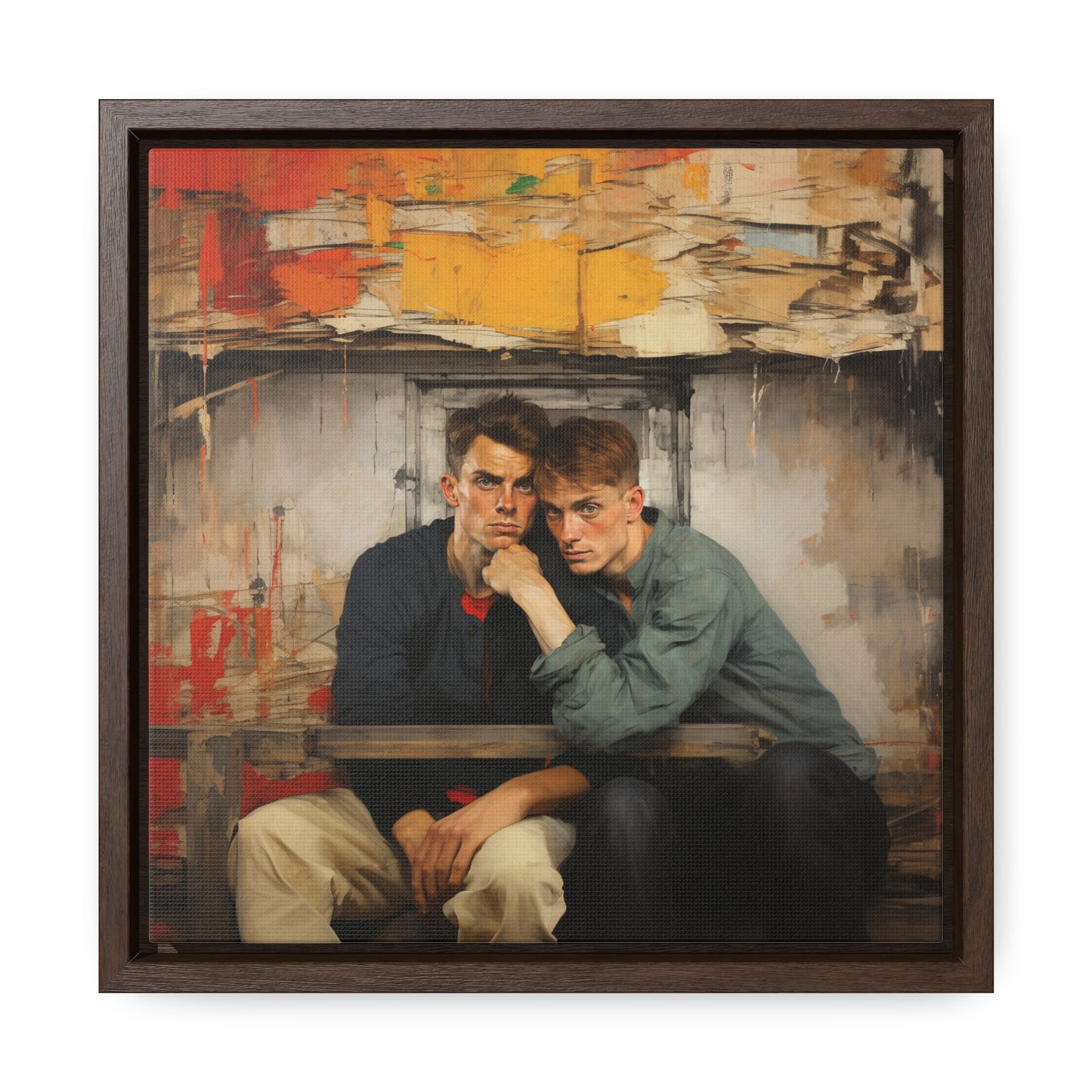 LGBT 2, Gallery Canvas Wraps, Square Frame