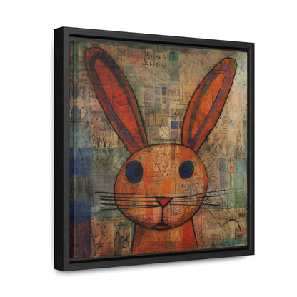 Rabbit 12, Gallery Canvas Wraps, Square Frame