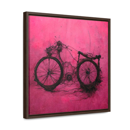 Bicycle 2, Valentinii, Gallery Canvas Wraps, Square Frame