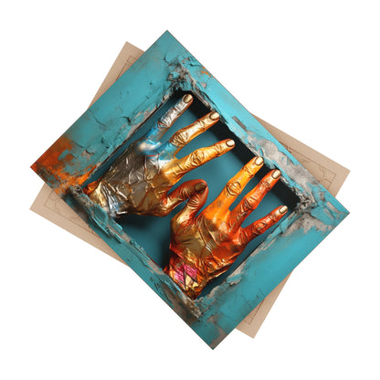 Hands 81, Ceramic Photo Tile