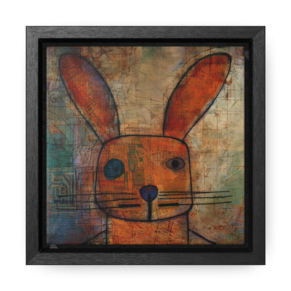 Rabbit 7, Gallery Canvas Wraps, Square Frame