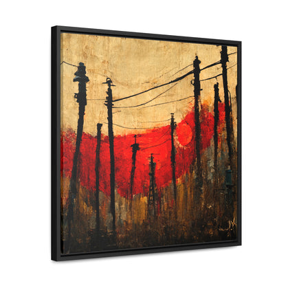 Land of the Sun 30, Valentinii, Gallery Canvas Wraps, Square Frame