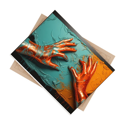 Hands 41, Ceramic Photo Tile