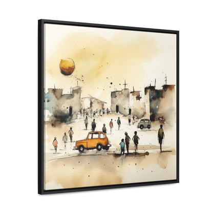 Childhood 7, Valentinii, Gallery Canvas Wraps, Square Frame