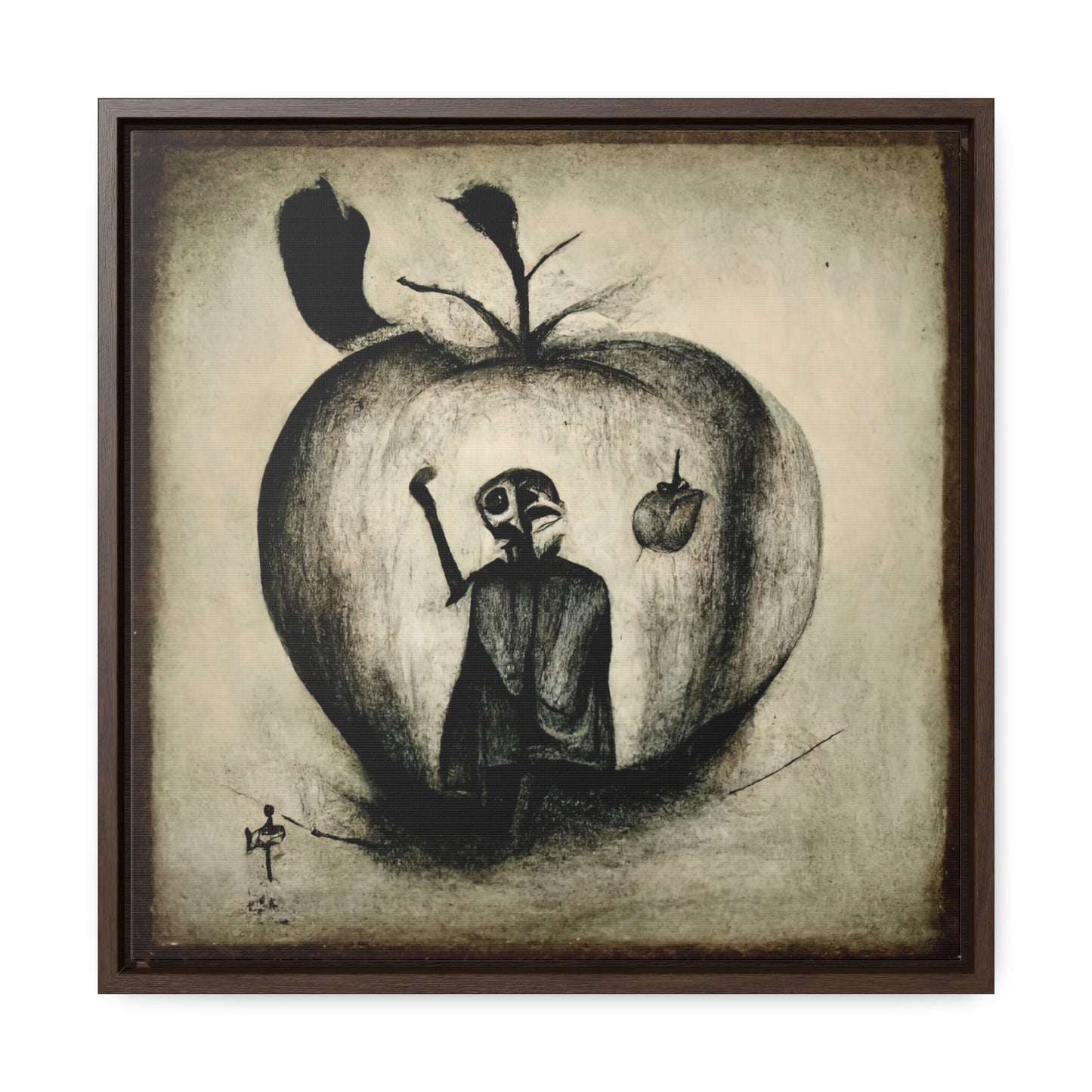 Apple 33, Valentinii, Gallery Canvas Wraps, Square Frame