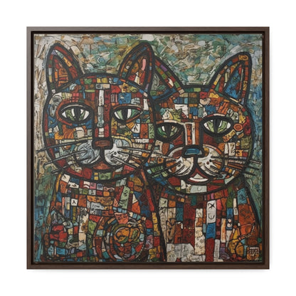 Cat 7, Gallery Canvas Wraps, Square Frame