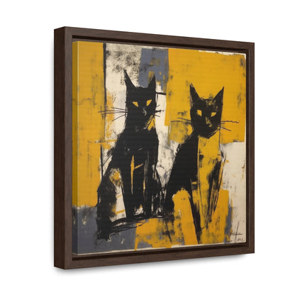 Cat 14, Gallery Canvas Wraps, Square Frame