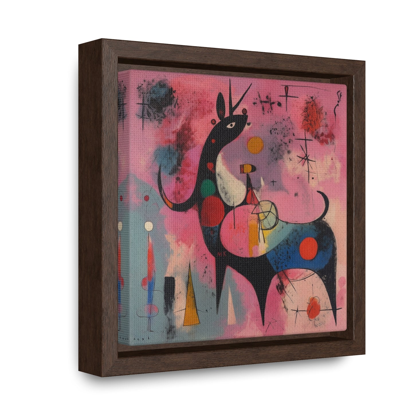 The Dreams of the Child 58, Gallery Canvas Wraps, Square Frame