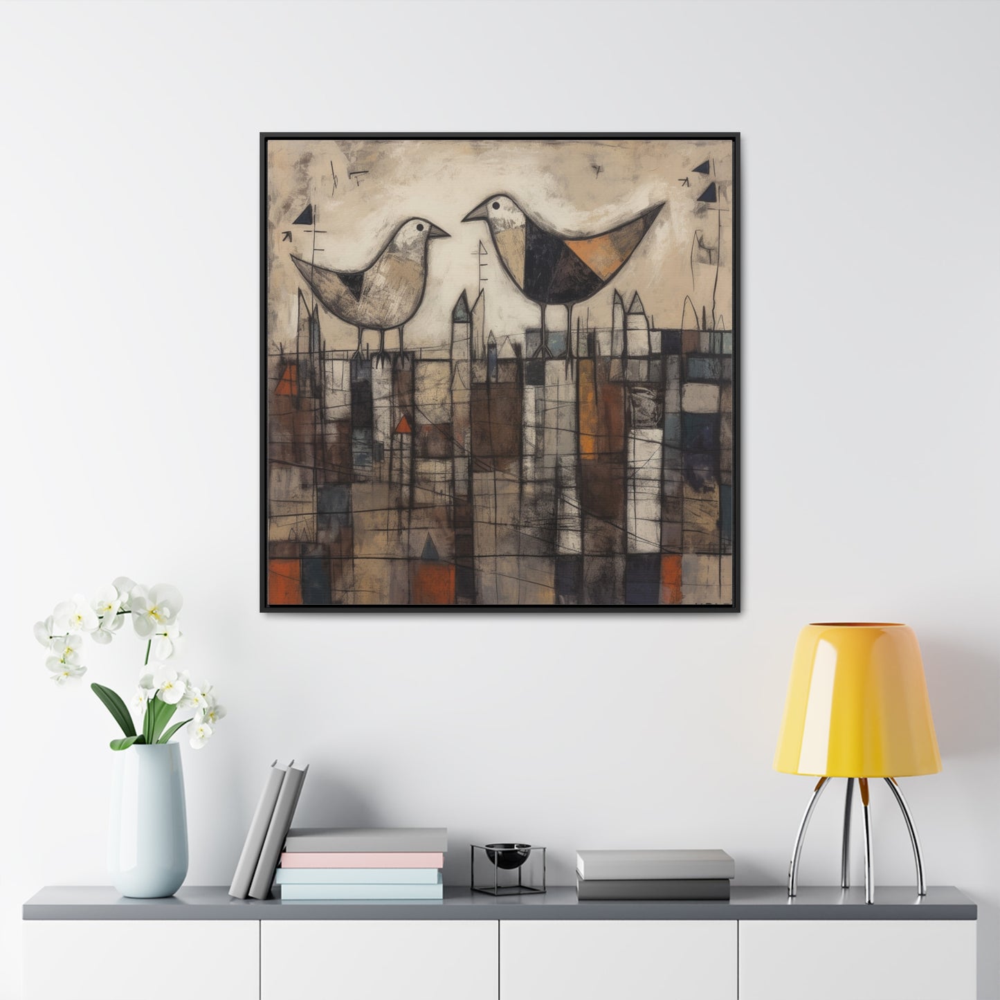 Bird 26, Gallery Canvas Wraps, Square Frame