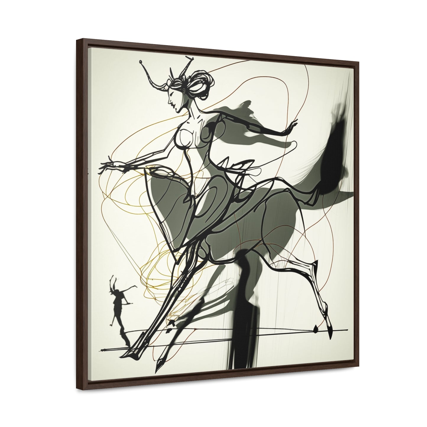 Naivia 20, Gallery Canvas Wraps, Square Frame