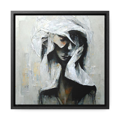 Forgotten face 3, Valentinii, Gallery Canvas Wraps, Square Frame