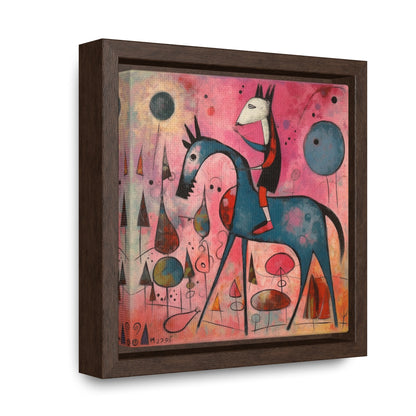 The Dreams of the Child 24, Gallery Canvas Wraps, Square Frame