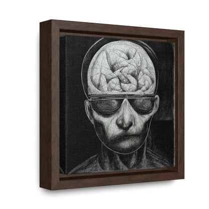 Brain 32, Valentinii, Gallery Canvas Wraps, Square Frame