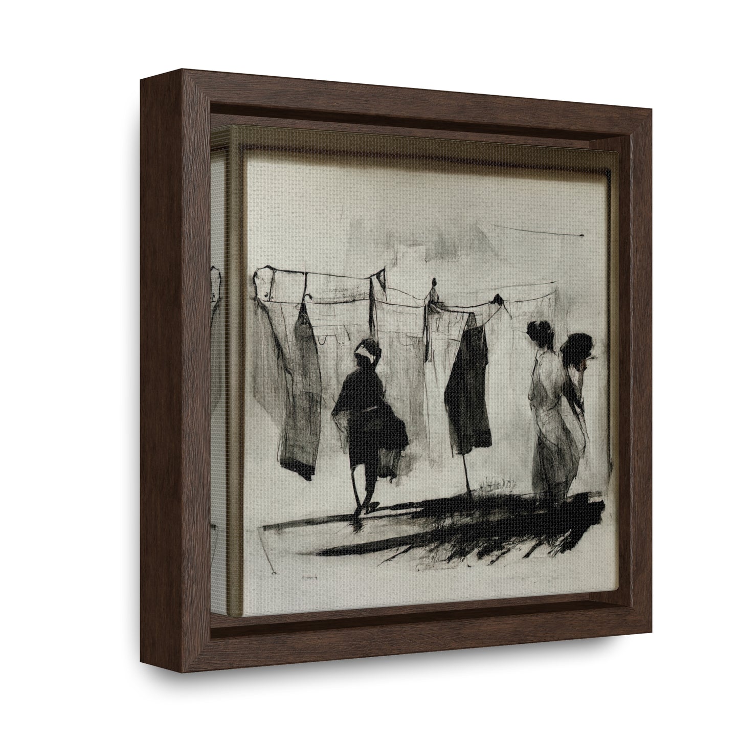 Domestic Memories 8, Valentinii, Gallery Canvas Wraps, Square Frame