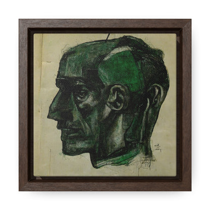 Heads 6, Valentinii, Gallery Canvas Wraps, Square Frame